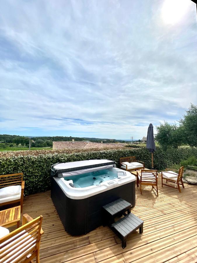 Chambre D'Hotes Avec Jacuzzi Ventoux Cocoon Bédoin Zewnętrze zdjęcie